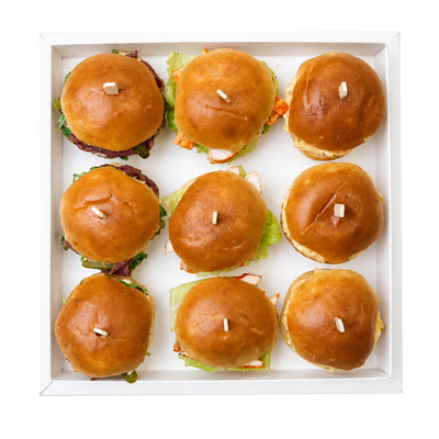 gourmet ciabatta box 18 pc